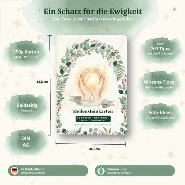 TCM | Meilensteinkarten Schwangerschaft – Bild 9