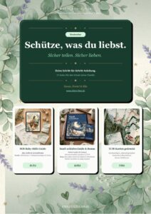 Schütze was Du liebst Checkliste
