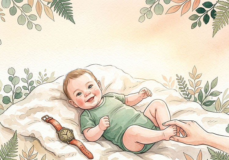 Wachfenster beim Baby, Titelbild des Ratgebers