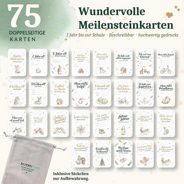 Meilensteinkarten | Kinder von 1 bis 6 Jahre - 75 Karten – Bild 6