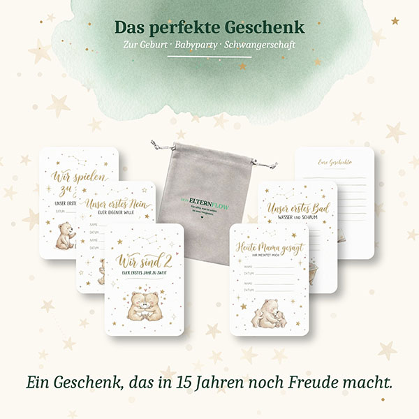 Meilensteinkarten | Zwillinge 0 bis 12 Monate - 75 Karten – Bild 10