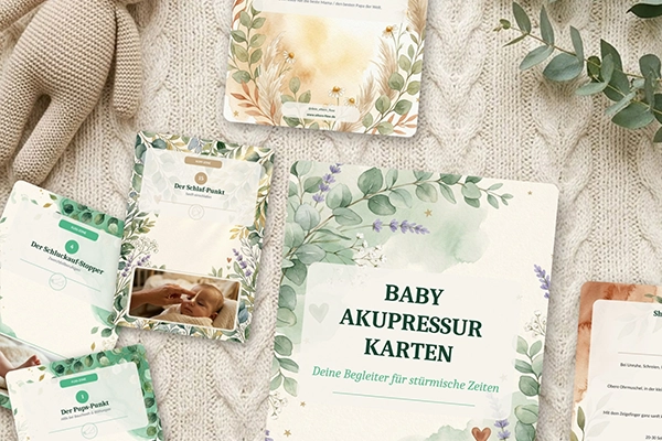 Baby Akupressur Karten Set