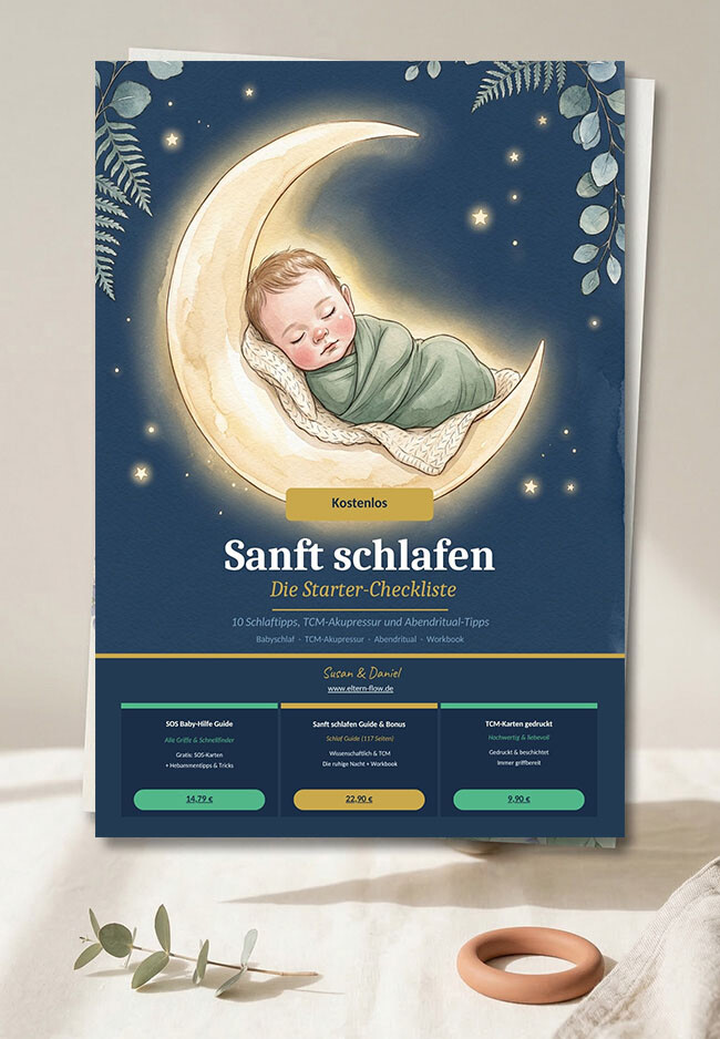 Gratis Schlaf-Checkliste von Eltern Flow zum Ausdrucken