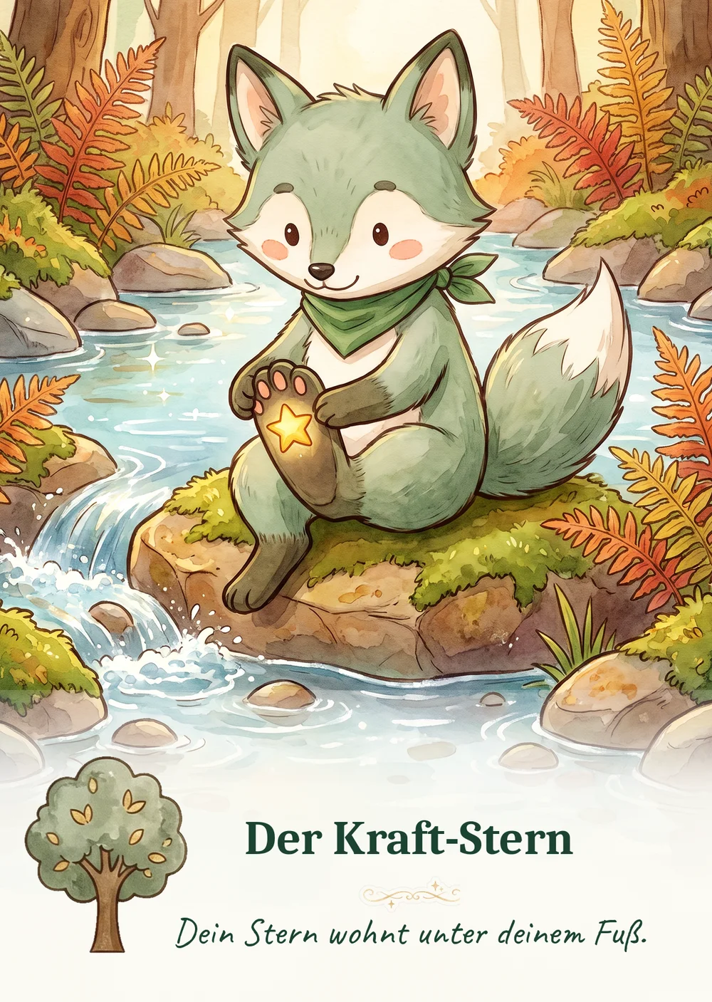 Ff karte 14 der kraft stern vorne