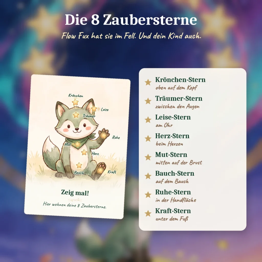 Die 8 Zaubersterne von Flow Fux und wo sie wohnen