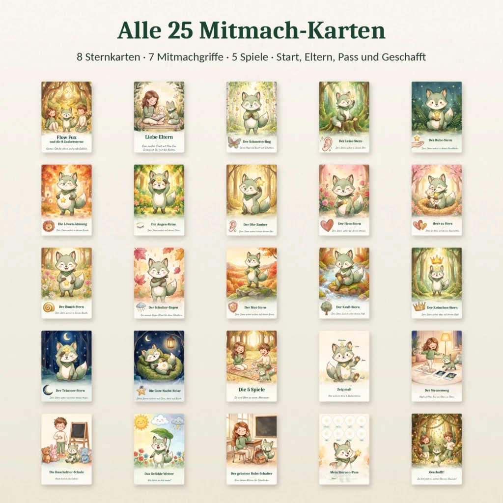 Alle 25 Mitmach-Karten auf einen Blick
